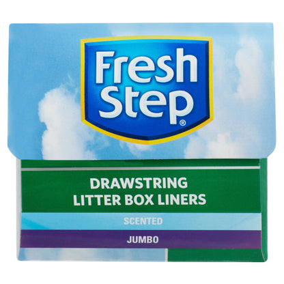 XL drawstring litter box liners, 7 count
