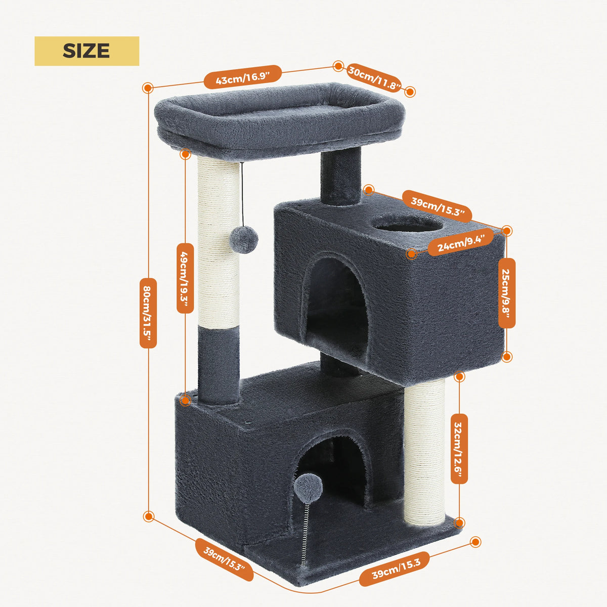 XL cat tree for large cats