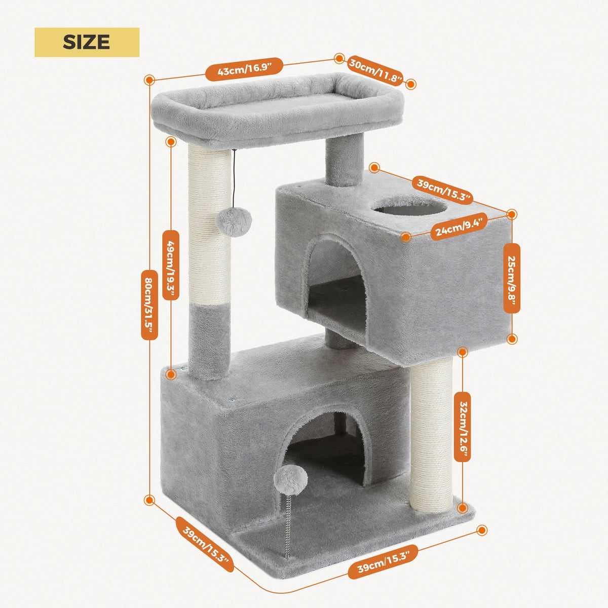XL cat tree for large cats